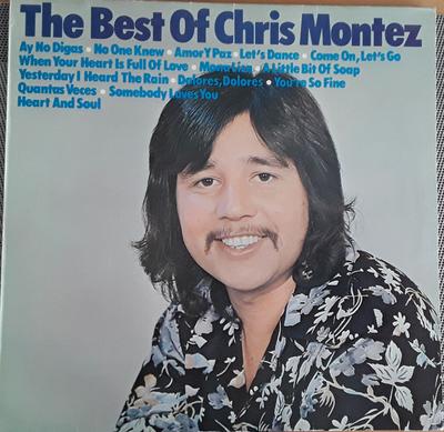 LP Record CHRIS MONTEZ - The Best Of Chris Montez S80079 CBS 1974 Netherland Pop Used