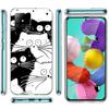 Cat Cute Kitten Cartoon Phone Case For Samsung Galaxy A52 A32 A22 A12 A51 A31 A50S A30S A20S A10S Note 20 Ultra 10 Plus S10 A72