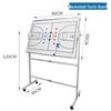 Jundingying Large Basketball Tactics Board with Stand