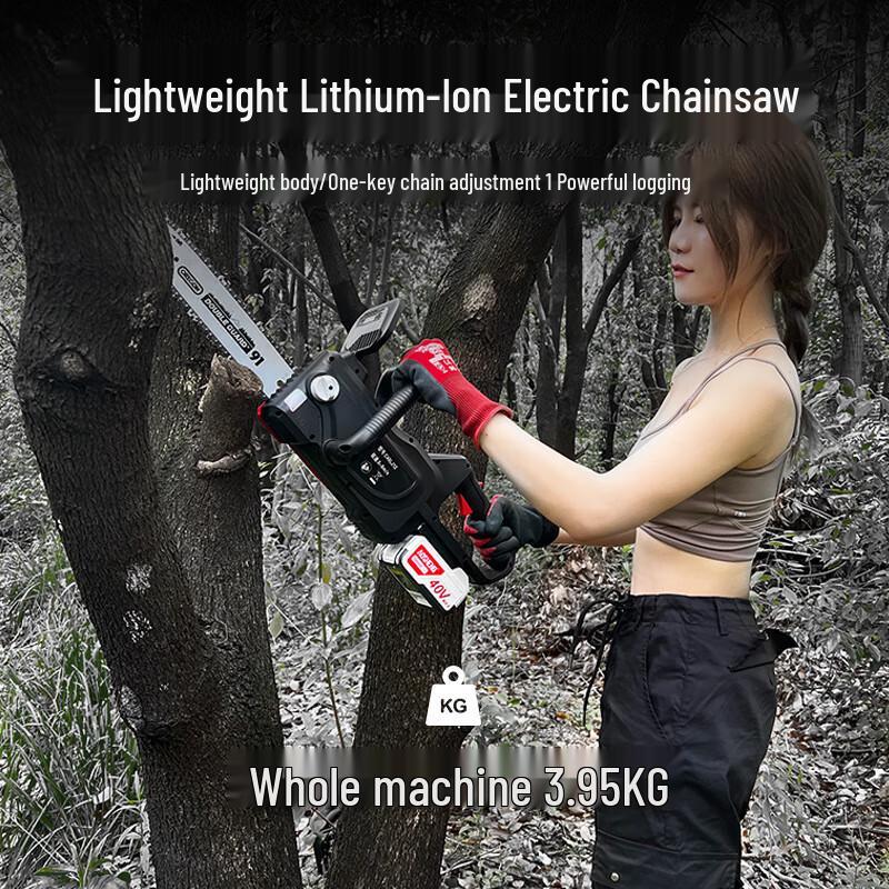 Kalei Cordless Mini Electric Chainsaw CN Plug (adapter Included)