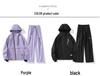 Waterproof Fleece-Lined Ski Suit: Warm Hooded Two-Piece Set for Men & Women