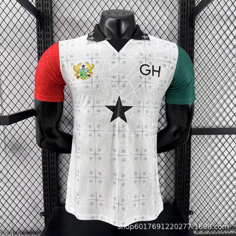 2026 Ghana World Cup Player Edition Home & Away Football Jersey - Commemorative African National Team Kit Small