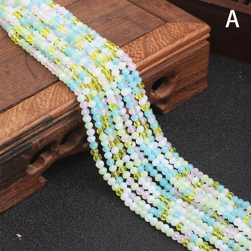 

3 мм Смешанные АБ Стеклянные Колесики для Изготовления Ювелирных Изделий Своими Руками 3mm (Approx. 165 beads)