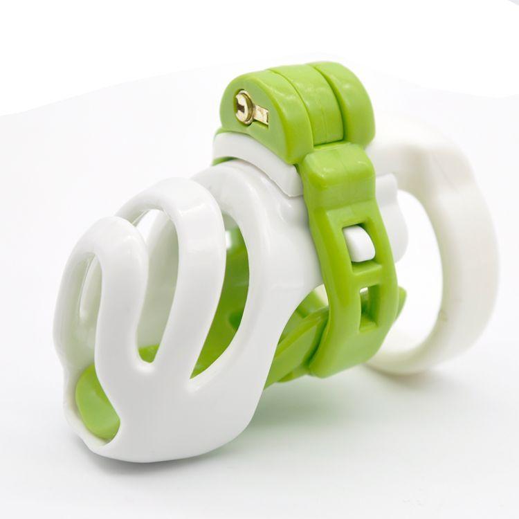 Keuschheitskäfig für Männer, Sexspielzeug, diskretes Sissy-Femboy-Keuschheits-Hahnkäfig-Gerät, Penisring für Männer mit 2 Größen, Sexspielzeug für Erwachsene für Männer