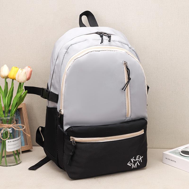 Students Schoolbag Tutoring Bag Large Capacity Knapsack Waterproof Outdoor Travel Backpack Tote Gift