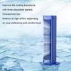 Portable Tower Fan Desktop Fan Personal Fan 3 Speeds Standing Fan Quiet Wall Mount Fan Rechargeable Bladeless Fan for Bedroom