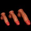3 Size Large Liquid Silicone Dildo Simulated Penis Butt Plug Fisting Sex Toy Strap On Cock Big Dick Realistic Cock