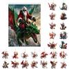 New Christmas Advent Countdown Blind Box: 24 Days of Christmas Tree Ornaments with Dinosaur Pendants
