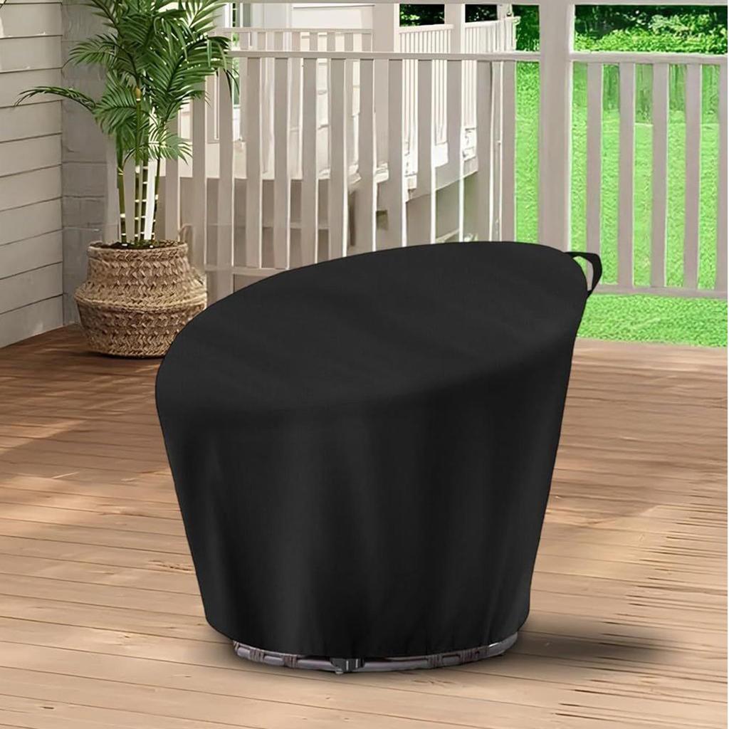 Outdoor Patio Chair Covers Weatherproof Waterproof Anti-UV Dust-Proof Outdoor Deep Seat Protection Covers for Deck Porch