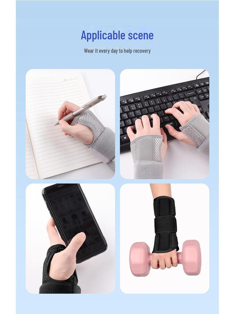Unisex Wrist Guard with Steel Plate for Sports & Fitness
