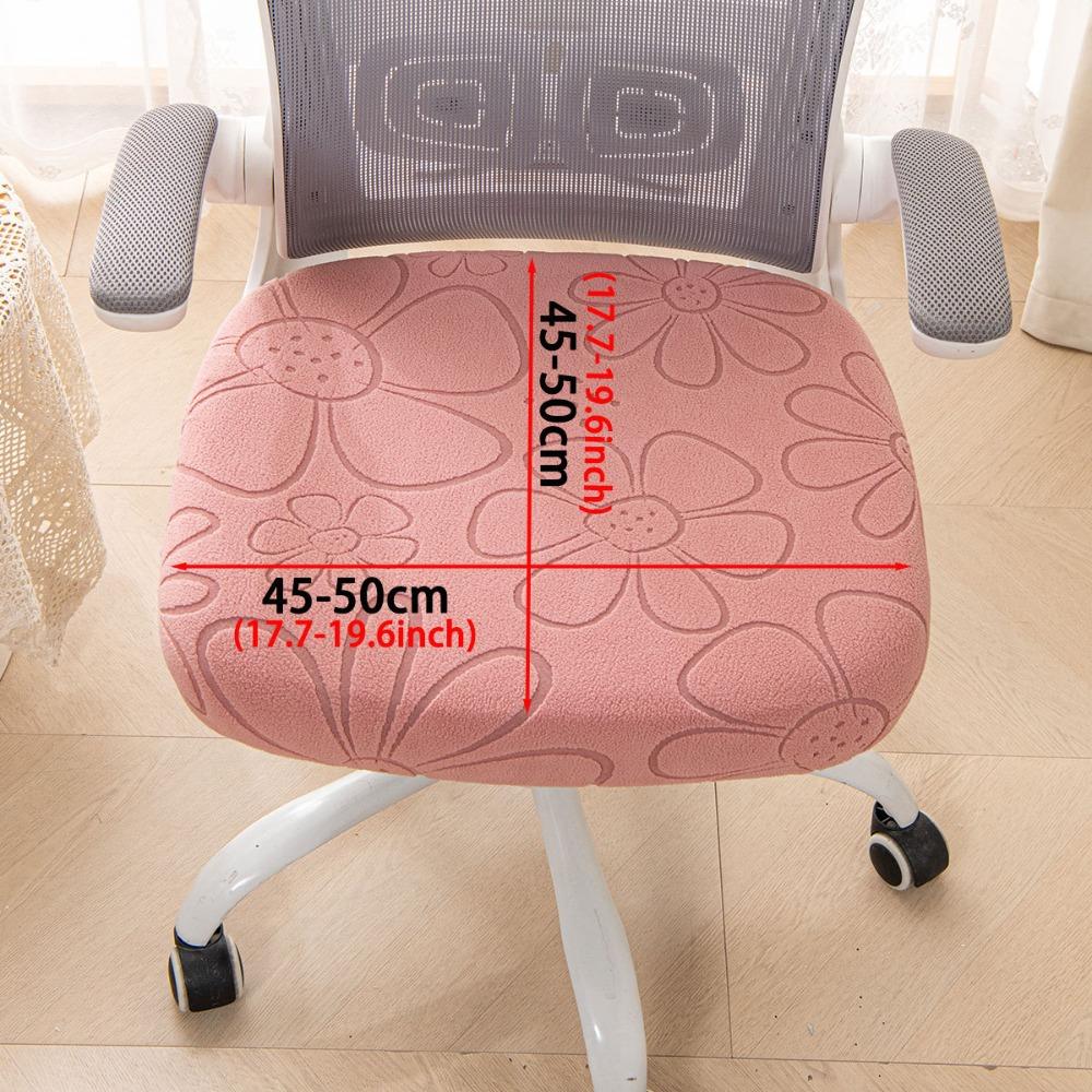 

Jacquard Chair Dustproof Cover Universal Dining Chair Cover for All Seasons рожевий