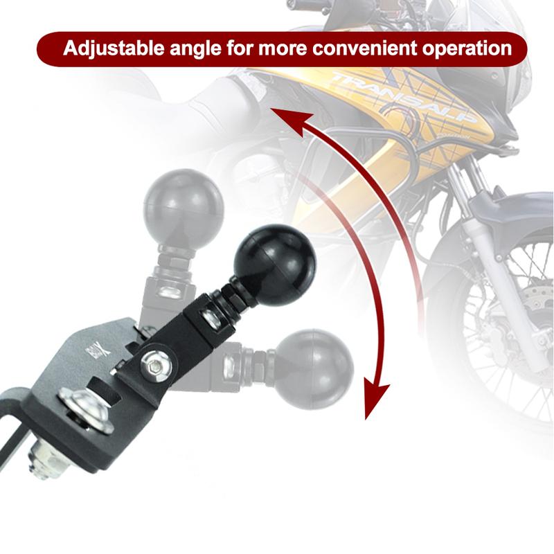 For Honda XLV700 Transalp 2008 2009 2010 2011 Motorcycle GPS Mount Navigation Plate Bracket Windshield Stand Phone Holder