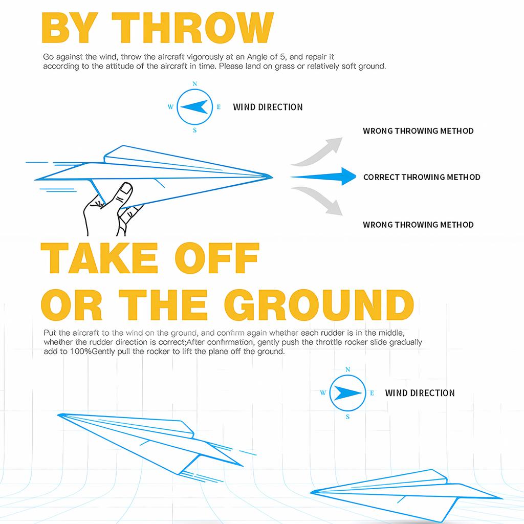 Fighter 2.4G Remote Control Aircraft Fixed Wing Glider Fall Resistant Foam Electric Model Aircraft Toy