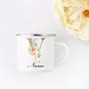 Personalized Name Enamel Mug Wedding Bachelor Party Wine Cup Bridesmaid Bride Valentine's Day Christmas Gifts for Her