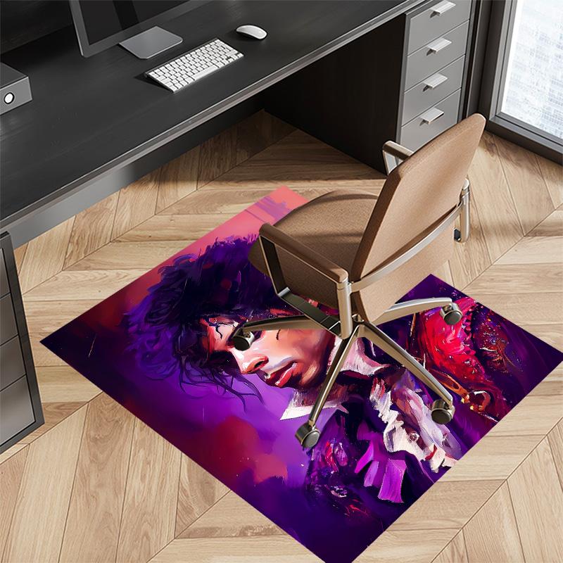 Purple Rain4 Printed Absorbent Washable Carpet, Non-Slip Bathroom Mats, Kitchen Rugs, Yoga Mat,Living Room Entrance, Camping Picnic Rugs