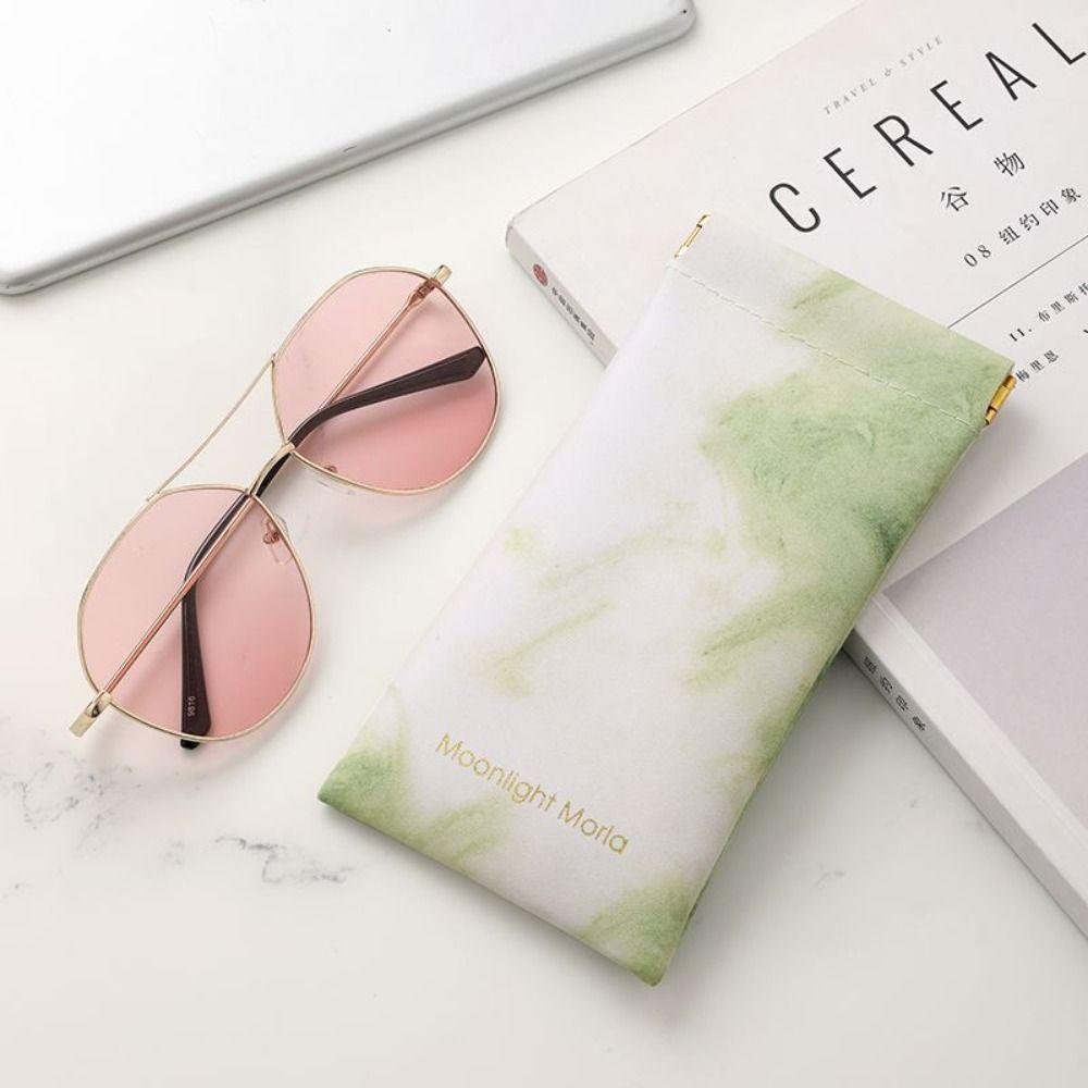 

Автоматически закрывающийся чехол для очков-шрапнели из ПУ кожи, защитный чехол для солнцезащитных очков, для девочки зелёный