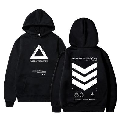 Kosmischer Stoff Techwear Network Punk Street Fashion Hoodie Lässiges Street Roller Skating Lauf-Sweatshirt Cyberpunk-Stil
