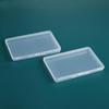 Mini Plastic Box Rectangular Translucent Packing Box Dustproof Durable Strong Jewelry Button Sundries Storage Case Container