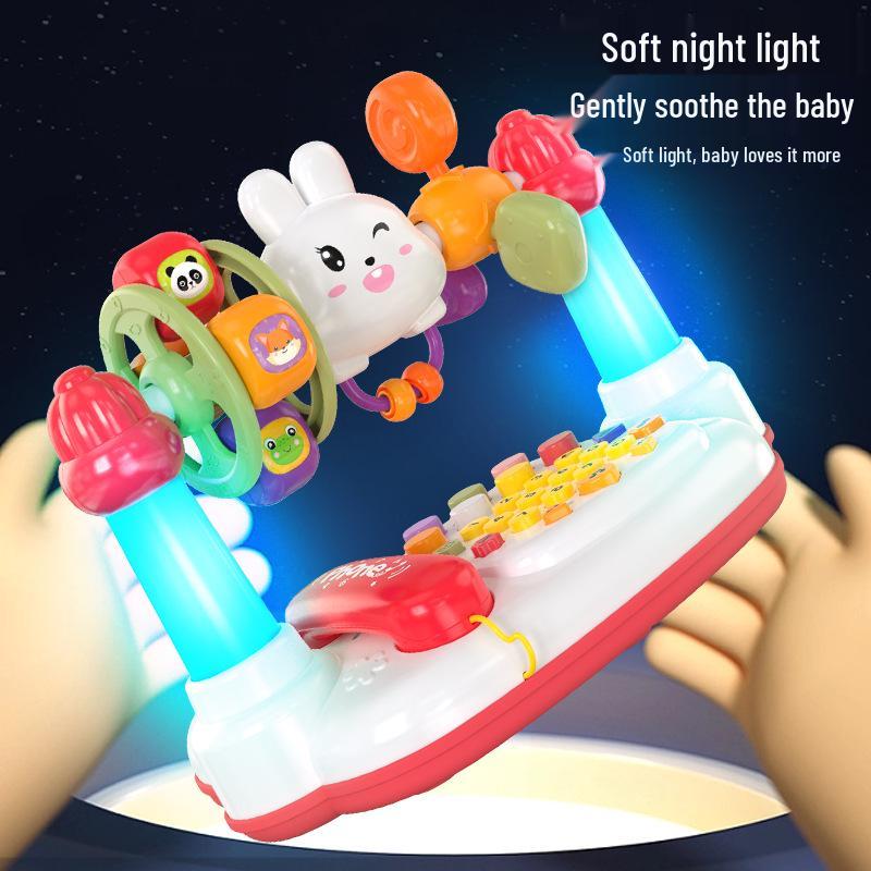 Multifunctional Kids' Phone & Piano Toy with Lights and Music for Early Education