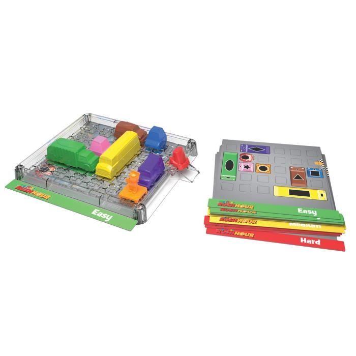 Rush Hour My First - Ravensburger - Casse-tête Think Fun - 30 défis 3 niveaux - Dès 3 ans - Français inclus