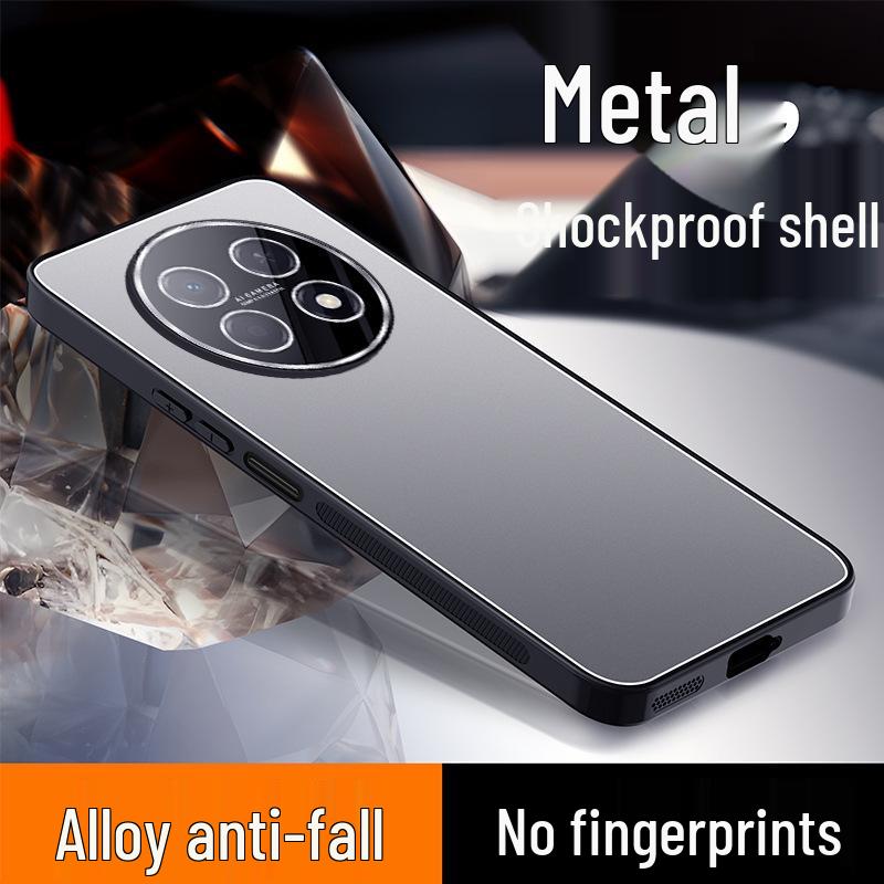 Enjoy 90 Pro Max Huawei 90 Plus Case: Built-in Lens Film, Metal Frosted, Full Coverage, Anti-Drop