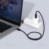 USB C To USB C Cable for Thunderbolt5, Fast 80Gbps Data Transfer, PD240W Power Delivery, Supports Double 8K Video Output