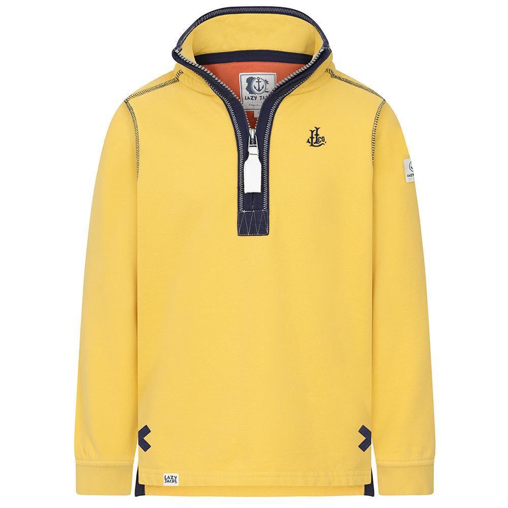 Lazy Jacks Boys Quarter Zip Sweatshirt