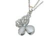 Cat's Eye Stone Butterfly Necklace for Women Versatile High-end Collarbone Chain Temperament