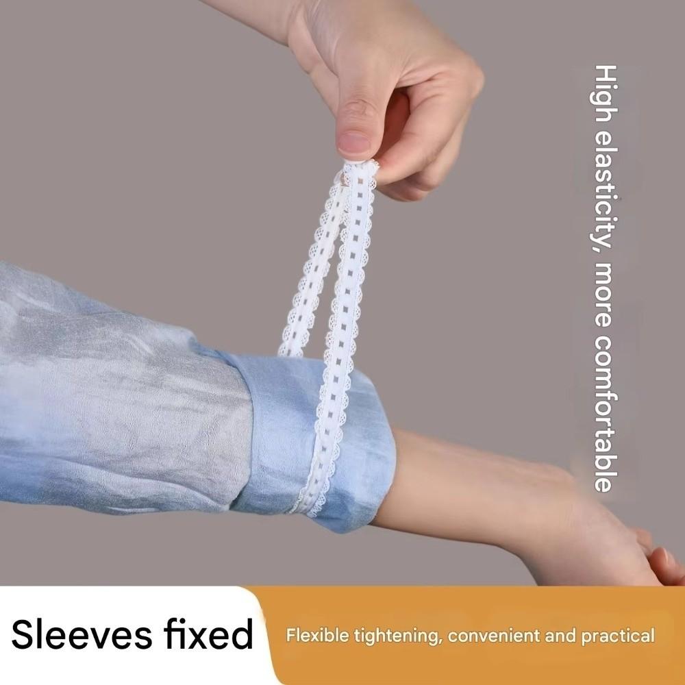 2Pcs Elastic Shirt Sleeve Holders Lace Stretch Cuff Fasteners Fashion Shorten Sleeve Length