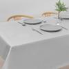 STYLE Decor Waterproof Laminated Vinyl Tablecloth, Nordic Style, 120cm X 150cm, Frost Gray, W4803000