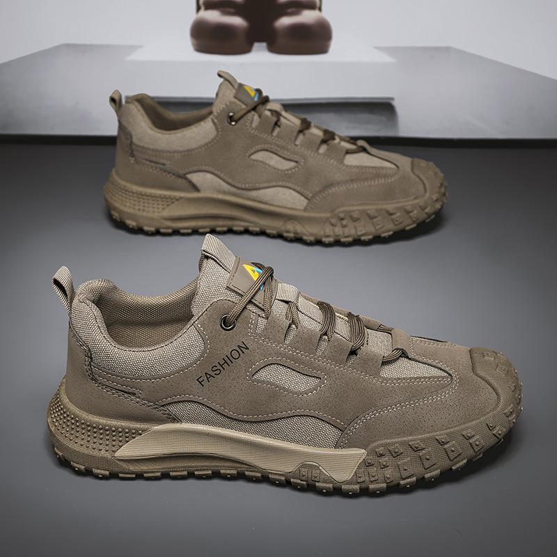 2025 Men's Spring Lightweight Non-Slip Work Shoes - Wear-Resistant Soft Sole