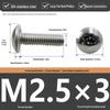 304 Stainless Steel Large Flat Head Phillips Screw Bolt M2.5 M3 M4 M6 M8