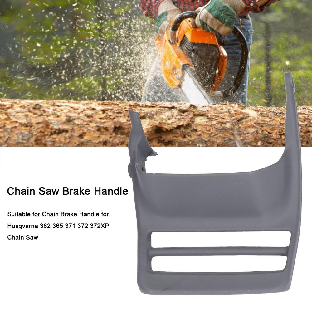 Plastic Chain Brake Handle Grey Compact Chainsaw Brake Handle Front Mounted Open Frame for Husqvarna 362 365 371 372 372XP