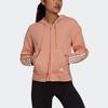 Jackets Women's Pink Hooded Moderate Mock Two Piece H07804