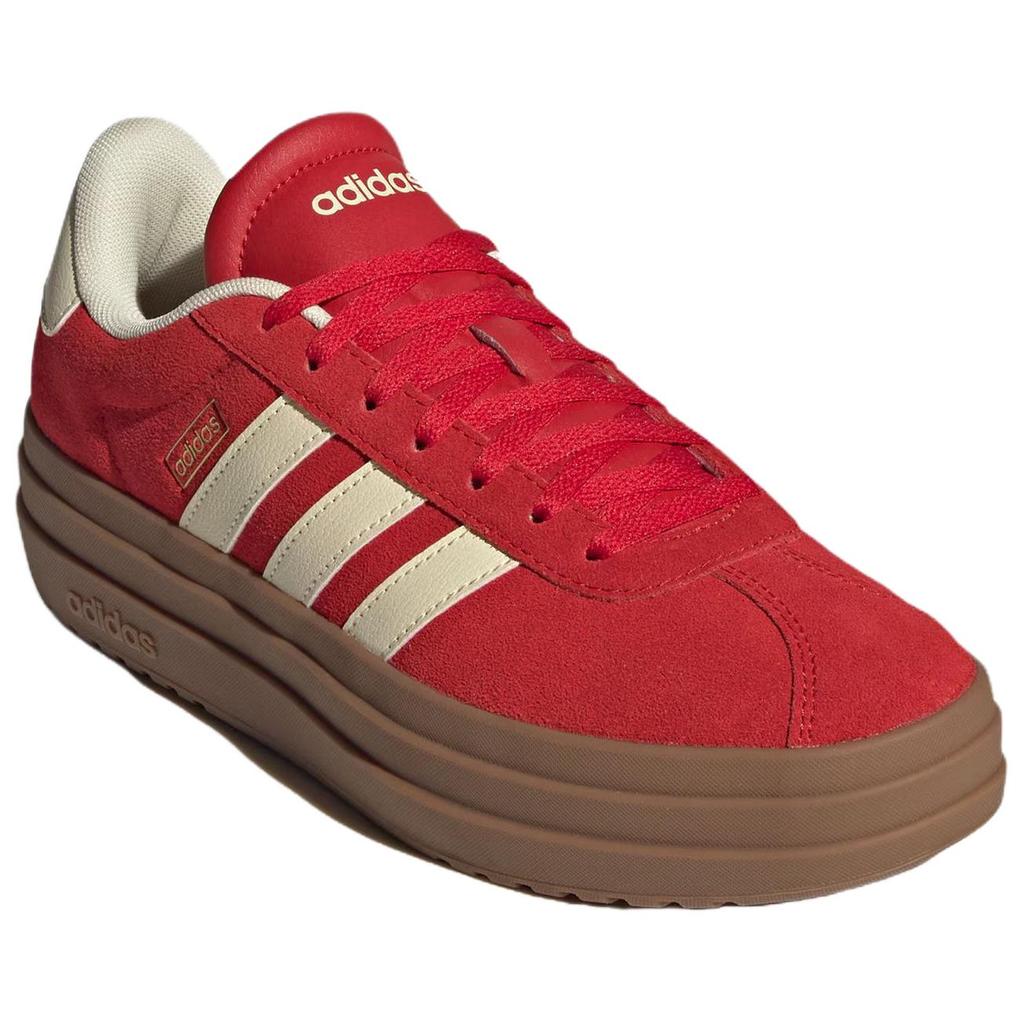 Adidas VL Court Bold Low top German Army Trainers Women's Red KJ6852