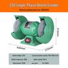 220V Heavy-Duty Desktop Grinding Machine: Compact Industrial Sanding Wheel with Dust Collection