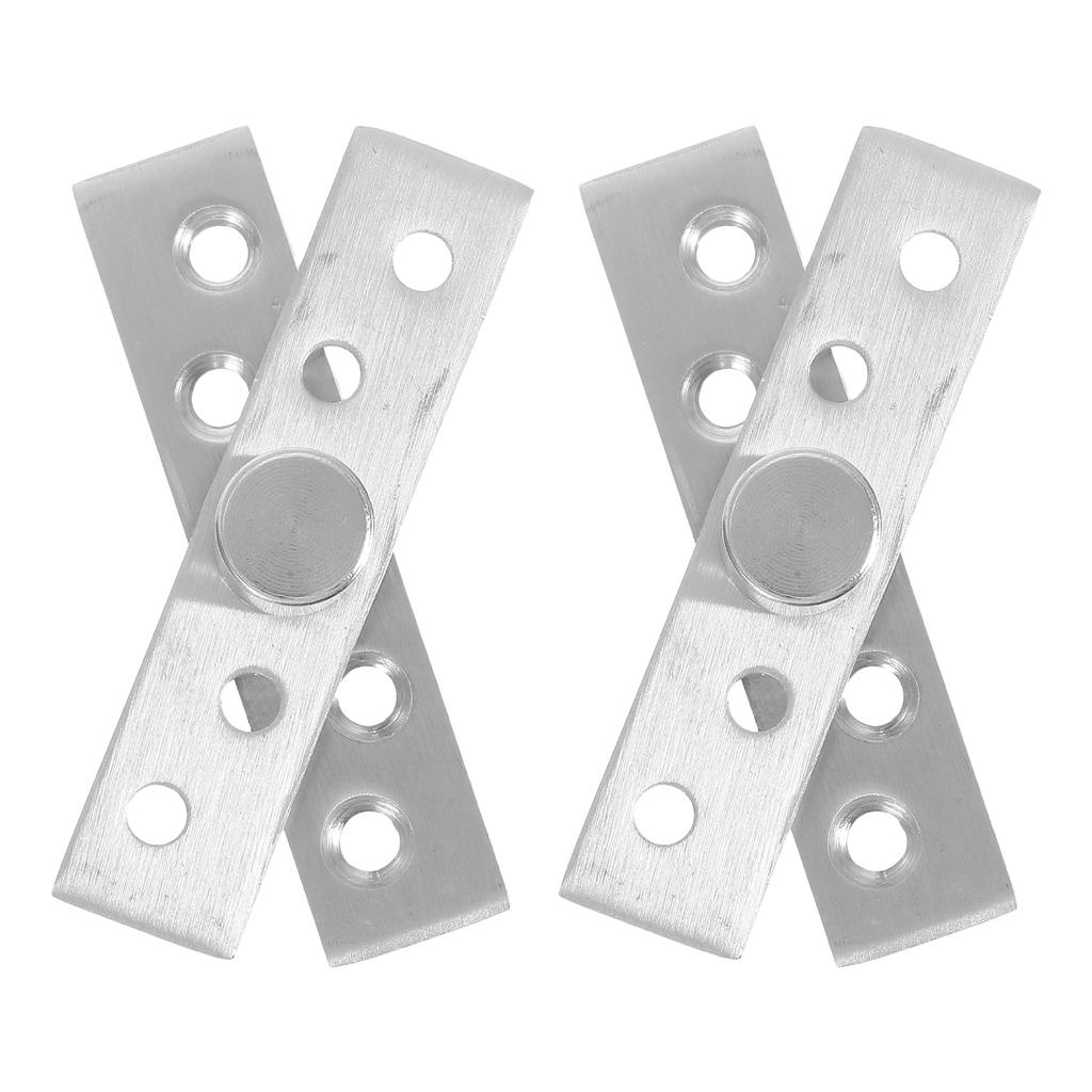 2 Pcs Hidden Door Hinge System Centre Pivot Hinges Concealed Shaft Central Cabinet