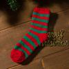 Women Christmas Socks Santa Elk Gift Fluffy Cozy Ladies Winter Warm Floor Socks