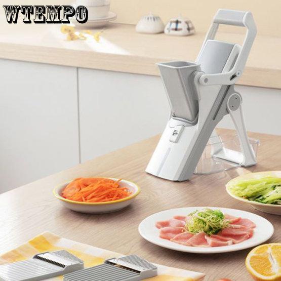 WTEMPO Sebze Kesme Aleti Ev Çok fonksiyonlu Çıkarılabilir Tel Silgi Patates Parçalama Aracı Üçü Bir Arada Tel Kesici Dilimleme