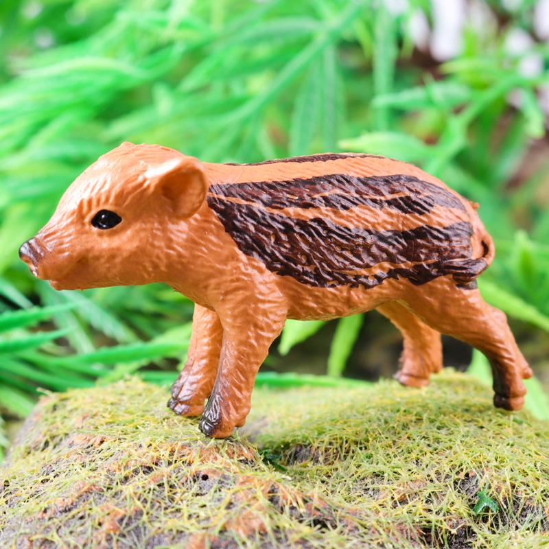 Oenux 16PCS Wild Animals Forest Lizard Bat Fox Squirrel Action Figure Model Miniature Cake Toppers Education Toy Kids Xmas Gift
