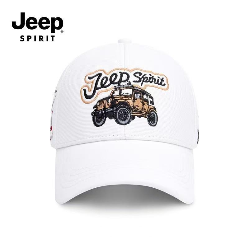2026 Jeep High-quality Pure Cotton Embroidered Baseball Cap, Adjustable and Suitable for Both Men and Women. It Is Suitable for