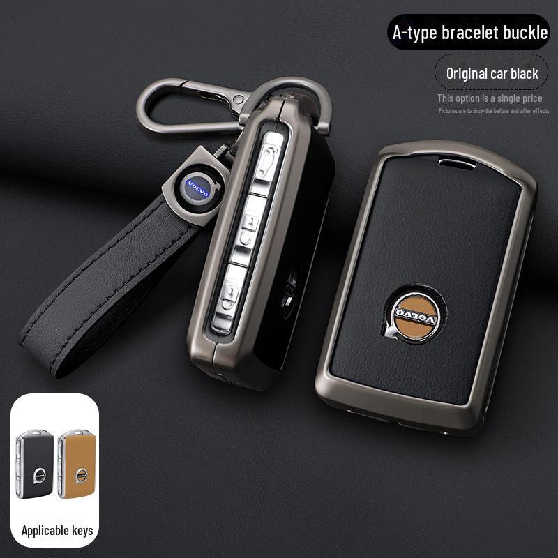 

Чехол для ключа Volvo для моделей 21/22 XC60, S90, XC90, XC40, V90, S60L, V40 - металлический автомобильный чехол Premium Packaging