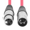 1m 3Pin XLR Male To XLR Female Balanced Speaker Cable for Microphone Stage DJ