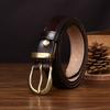 Leather Internet Celebrity Style Belt Female Korean Version Trend Versatile Personality Retro Pin Buckle First Layer Cowhide Jeans Belt Female