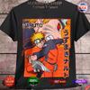 Naruto Shirt Shippuden Uzumaki Hokage Anime Unisex Soft Tee T-Shirt All Size