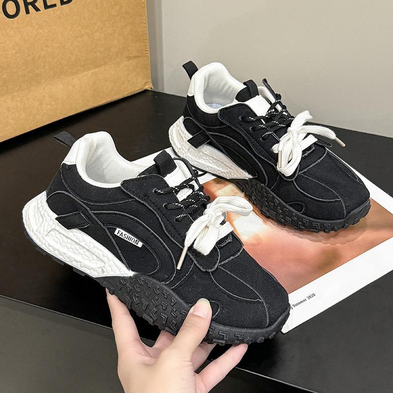 Foreign style low-top Forrest Gump shoes women's 2025 autumn new comfortable running sports shoes platform-soled soft-soled ins casual shoes