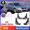 For Volkswagen VW Passat CC 2009~2016 Mudflaps Mudguard Fender 2010 2011 2012 2013 2014 Car Accessories GoodsSplash Guards Flap