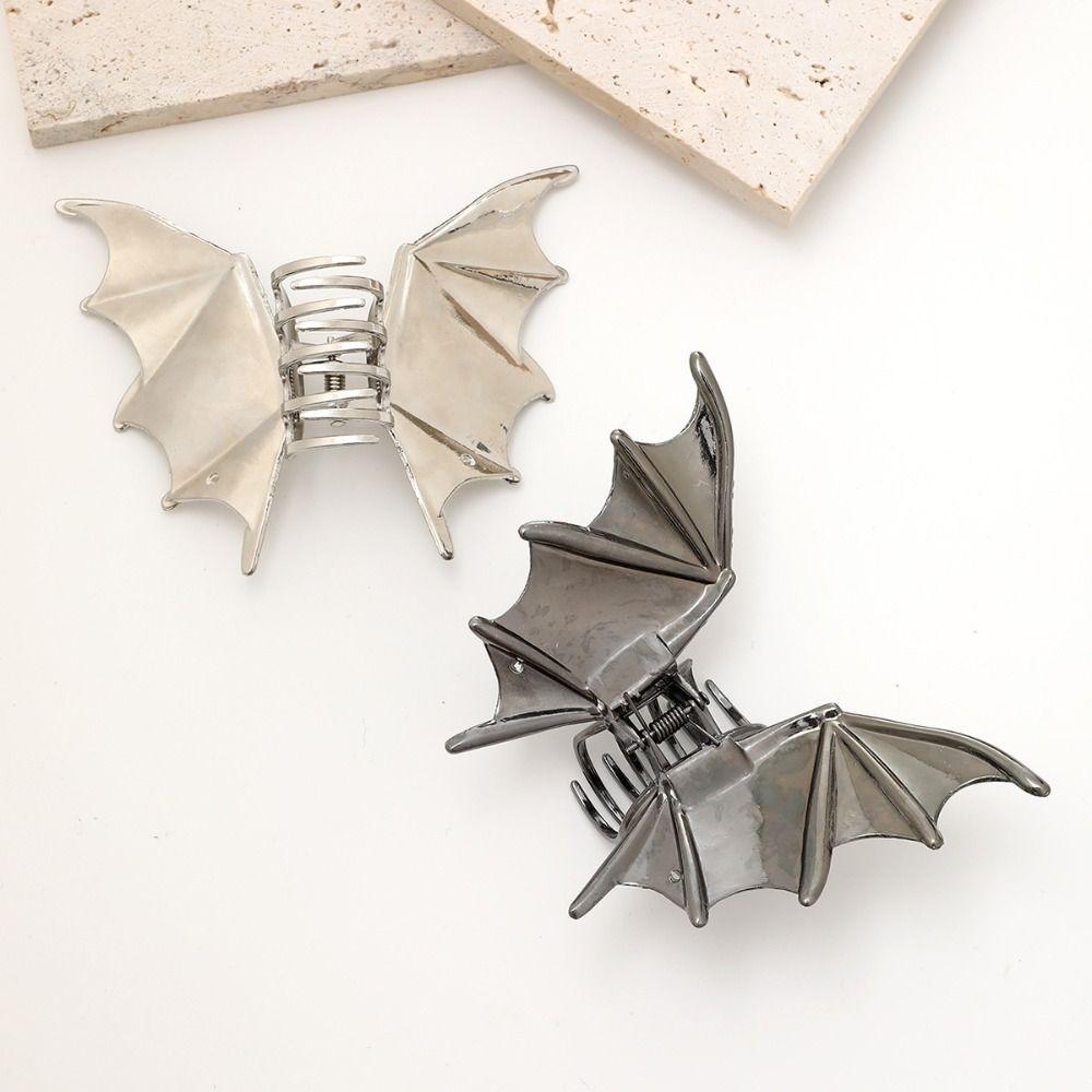 Y2k Bat Claw Clip Korean Style Bat Hairpin Gifts Bat Wing Hair Claw  Festival