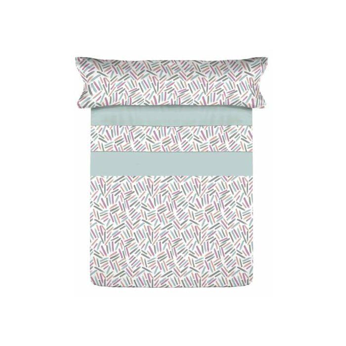 Parure de lit multicolore - Tejidos Reina - 39x27x4 cm - Lit de 105 cm - Taille unique - Multicolore