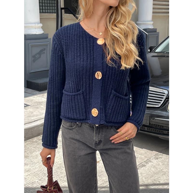 Casual Holiday High-end Woolen Long-sleeved Shirts and Sweaters for Women 2025 Autumn Winter